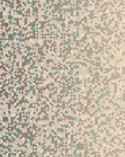 Dreieck Mosaik Effekt alt Papier Farbverlauf Hintergrund Design elemen — Stockvektor