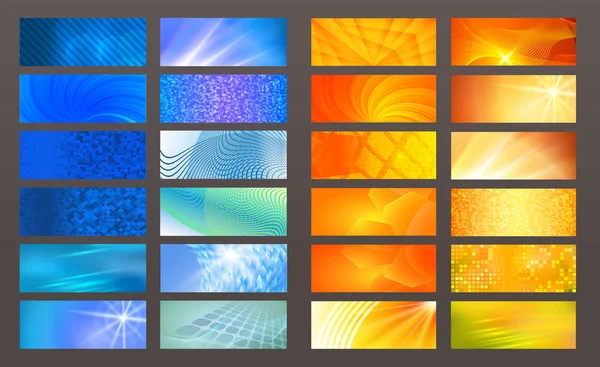 Banner sfondo elemento di design bagliore luce effetto10 — Vettoriale Stock