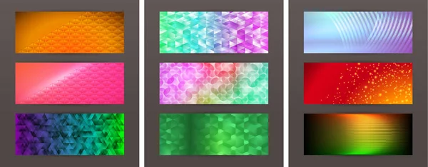 Banner fundo design elemento brilho luz effect15 — Vetor de Stock