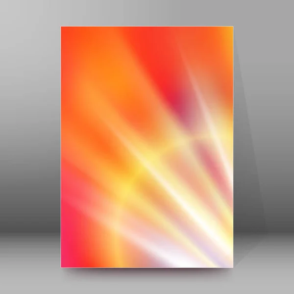 Εξώφυλλο σελίδα φόντο στοιχείο σχεδιασμού λάμψη φως effect07 — Διανυσματικό Αρχείο