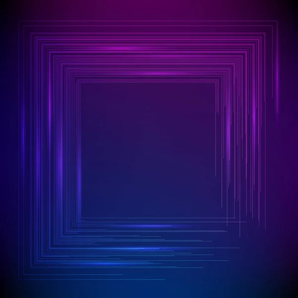紫色背景设计元件发光效果 — 图库矢量图片