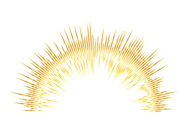 Yaz sarısı turuncu arka plan ve güneş ışığı patlaması. Mesajın için sıcak bir yer. Tasarım sunumu / broşür düzeni sayfası / kapak kitabı veya dergisi için Vektör illüstrasyonu EPS 10