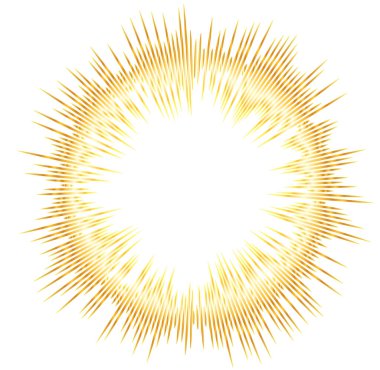 Yaz sarısı turuncu arka plan ve güneş ışığı patlaması. Mesajın için sıcak bir yer. Tasarım sunumu / broşür düzeni sayfası / kapak kitabı veya dergisi için Vektör illüstrasyonu EPS 10