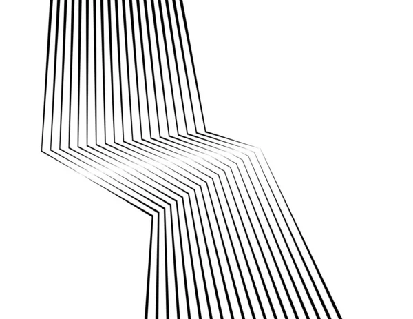 Color Negro Blanco Fondo Lineal Elementos Diseño Líneas Poligonales Capa — Archivo Imágenes Vectoriales