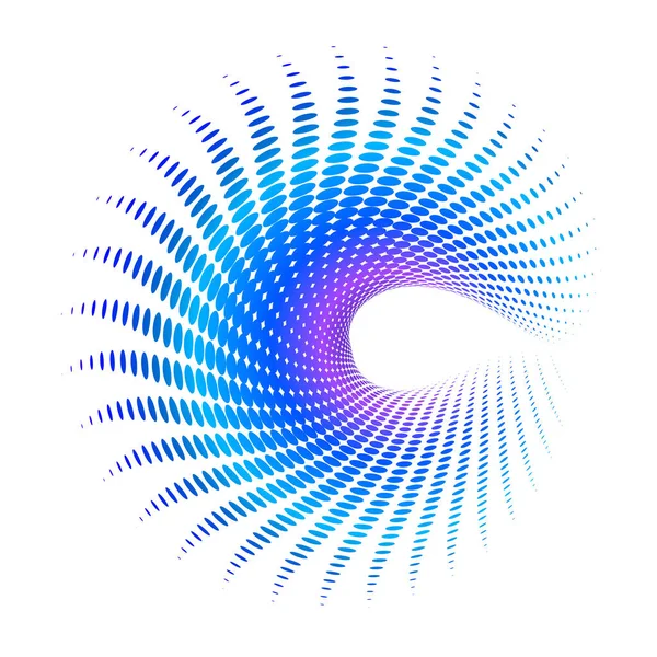 Elementos Diseño Concha Círculo Remolino Forma Elegante Abstracto Colores Circulares — Vector de stock