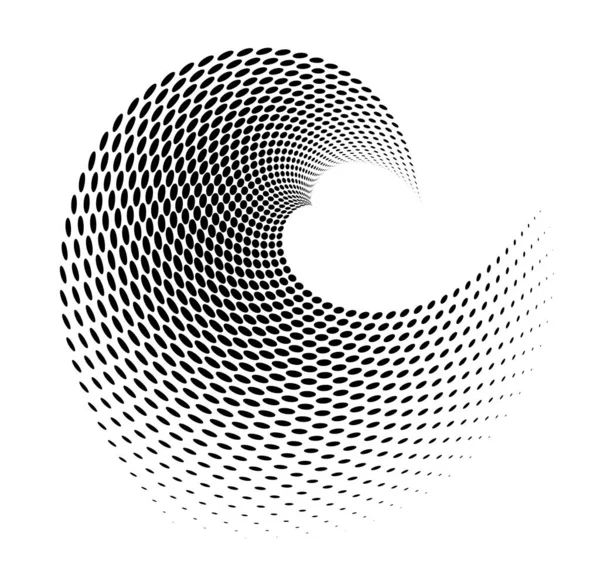 Eléments Design Symbole Effet Doublure Empreinte Digitale Icône Modifiable Coeur — Image vectorielle
