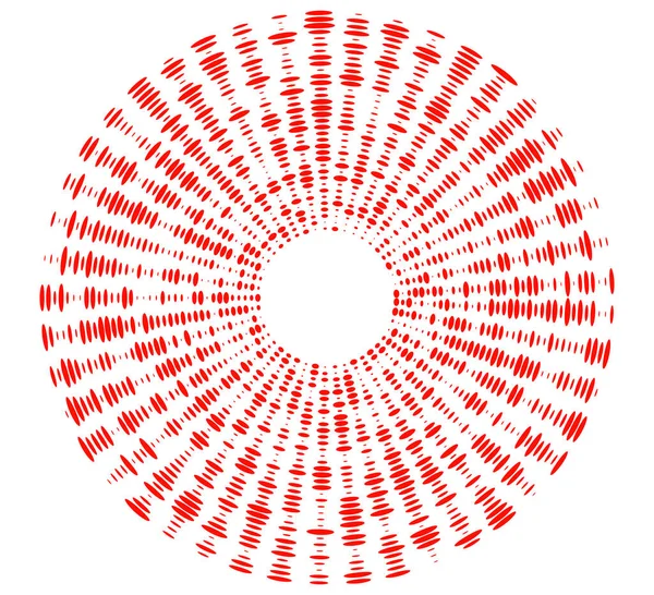 Design Element Symbol Redigerbar Färg Halvton Ram Punkt Cirkel Mönster — Stock vektor