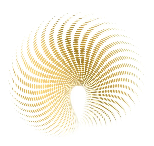 Elementos Diseño Concha Círculo Remolino Forma Elegante Abstracto Elemento Logo — Archivo Imágenes Vectoriales