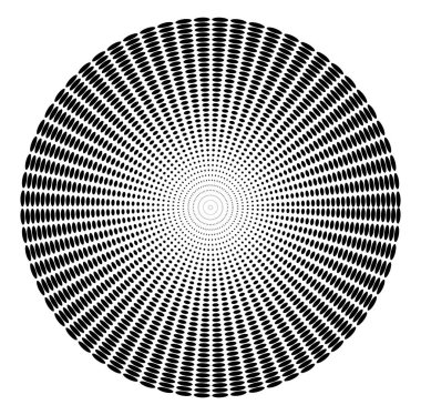 Reklam broşürü tasarım elemanları. Beyaz arka plan ve merkezden gelen zarif güneş çizgileri. Şablon broşürü, tasarım broşürü, haber bültenleri, afişler için vektör illüstrasyonu EPS 10