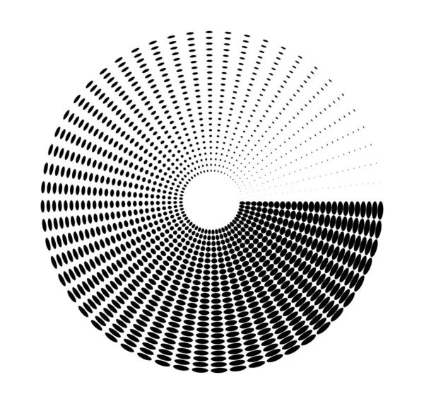 Design Element Vele Strepen Geïsoleerde Vet Vector Kleuren Zwarte Ring — Stockvector