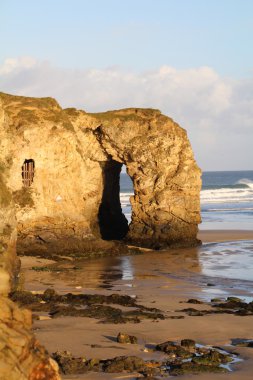 Portland beach Cornwall.
