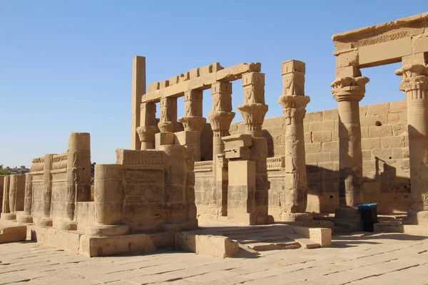 Руины храма Philae — стоковое фото