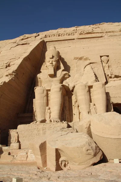 Abu simbel-Tempel — Stockfoto