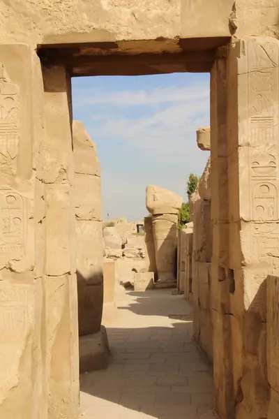 Ruine des Karnak-Tempels — Stockfoto