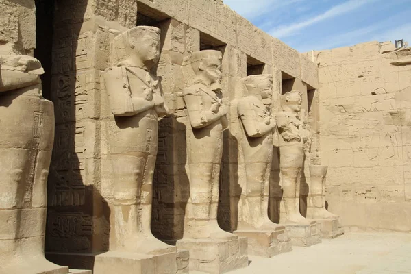 Ruiny świątyni Karnak — Zdjęcie stockowe
