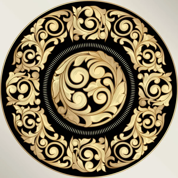 daire dekoratif desen