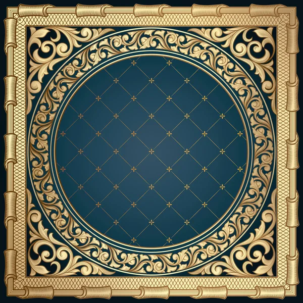 Cercle motif décoratif — Image vectorielle