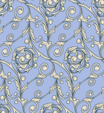 Dikişsiz dekoratif desen