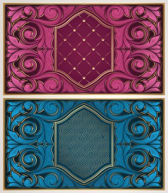 Dekoratif afiş süsleme ile