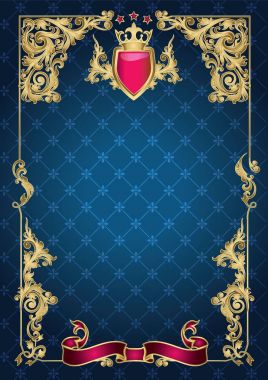 Altın kare çerçeve