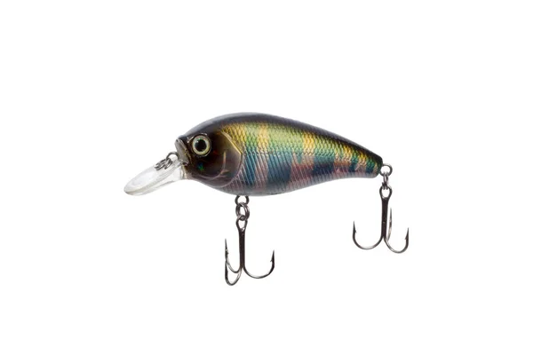 Lure for fishing predator with triple hooks — Stock Photo, Image