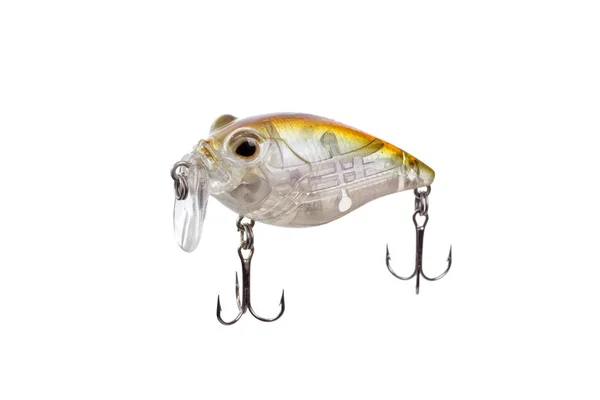 Lure for fishing predator with triple hooks — Stock Photo, Image