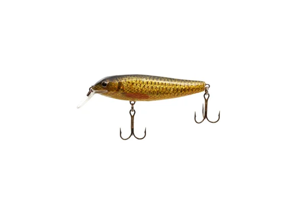 Fishing lure isolated on white background — Stock Photo, Image