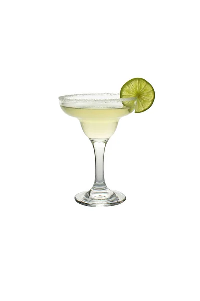 Klassische Margarita mit Limette und Salz — Stockfoto