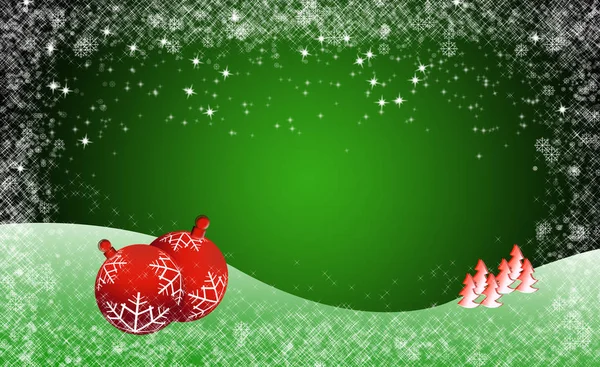 Noel güzel yeşil renkli