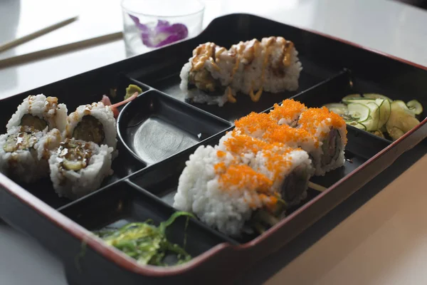 Sushi rolls Bento set