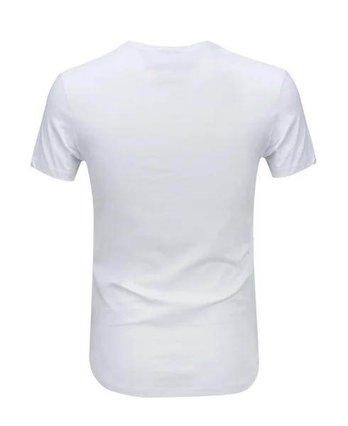 Front Back Views White Shirt Isolated White Background Regular