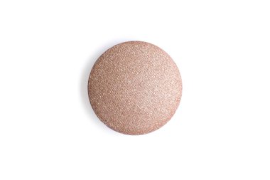 Fırça, göz farı beyaz arka planda izole edilmiş. Üst görünüm.