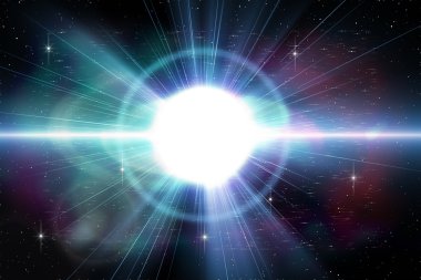 Gece uzaydan gezegenin