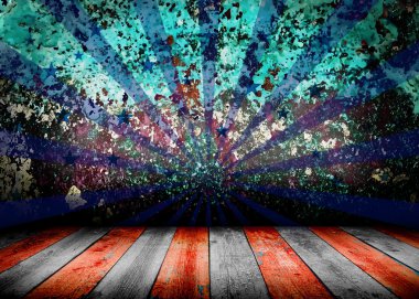 ABD tarzı arka plan 