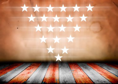 ABD tarzı arka plan 