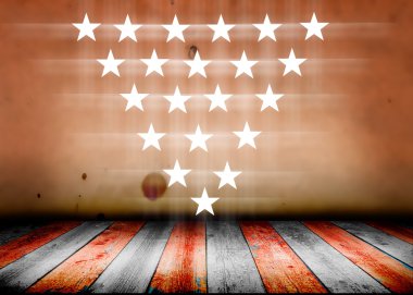 ABD tarzı arka plan 