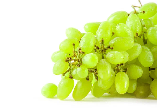 Зелёный свежий виноград — стоковое фото