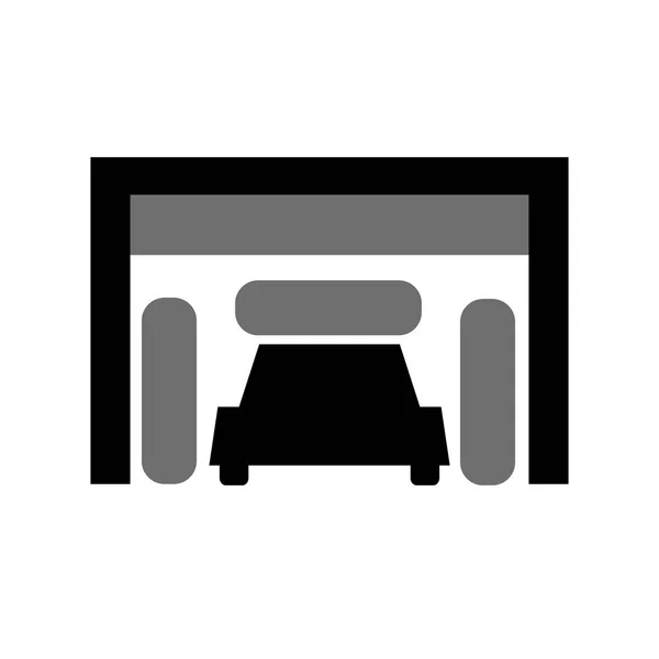 Vector logotipo da estação de lavagem de carro —  Vetores de Stock