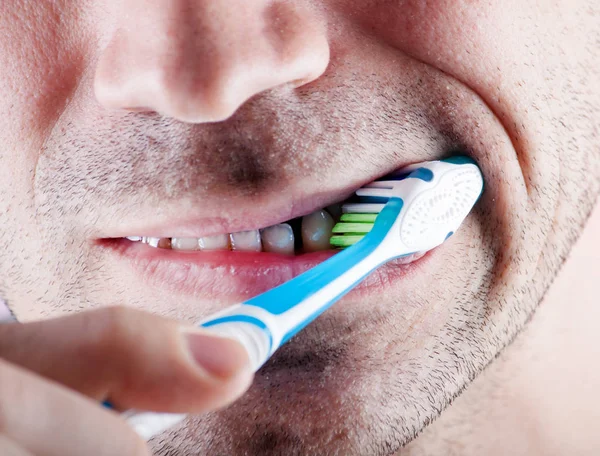 Nuovo spazzolino da denti — Foto Stock