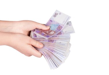 Banknot el yığını