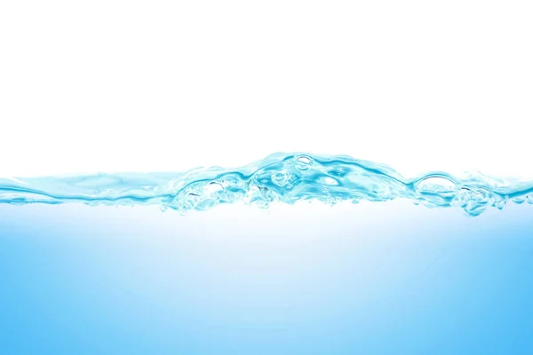 青い水をクローズ アップ — ストック写真