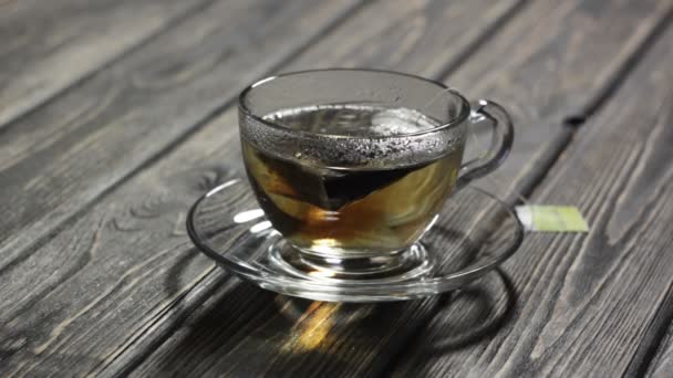 Rozlana herbata — Wideo stockowe