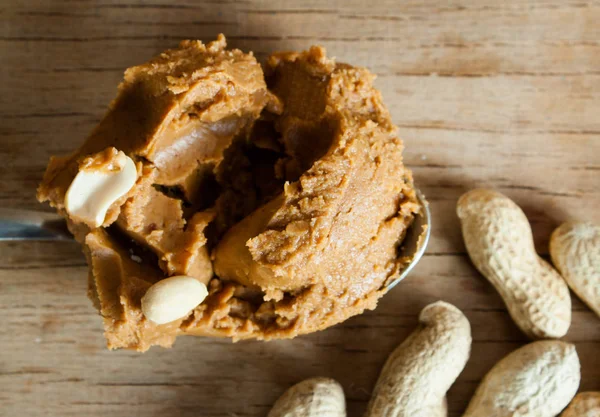 Peanut butter and roasted peanuts