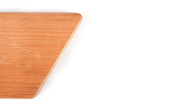 Taglio scrivania in legno isolato — Foto Stock