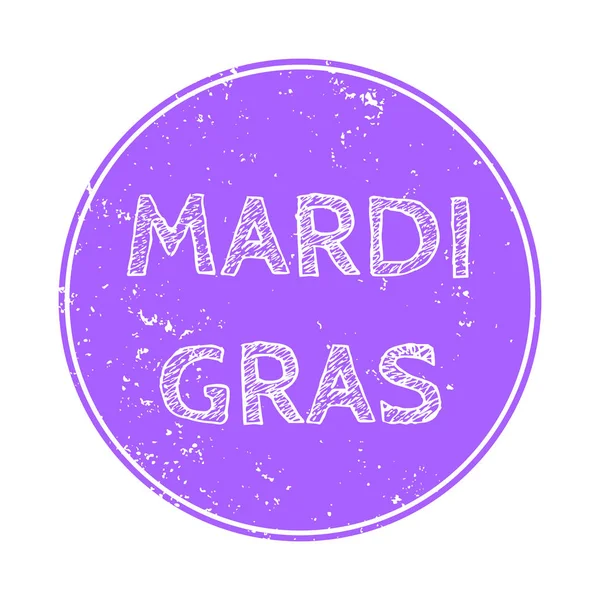 Vektorillustration för Mardi Gras — Stock vektor