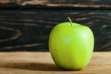 Olgun taze elma yakın çekim