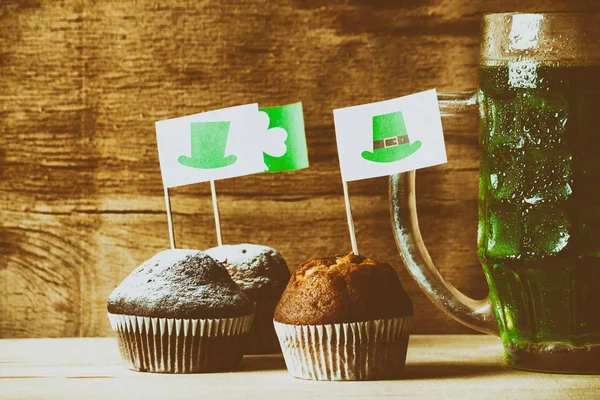 Feliz día de San Patricio bebida verde — Foto de Stock