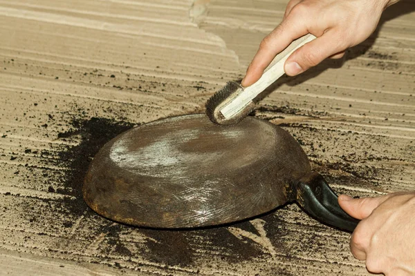 Kızartma tavası temizlik 