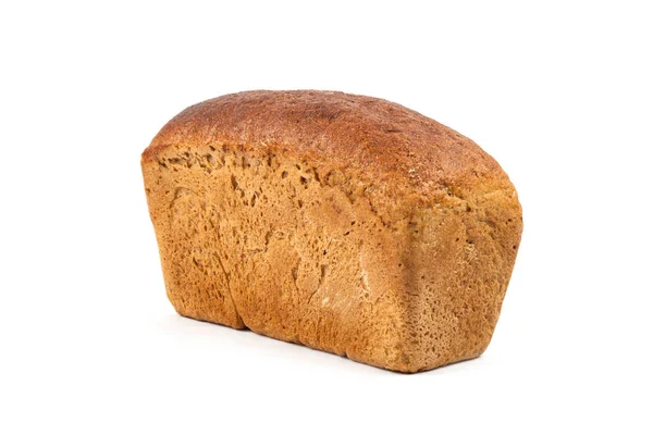 Frisches Brot isoliert auf weiß — Stockfoto
