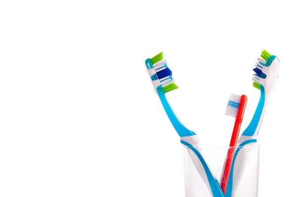 Nieuwe tandenborstel geïsoleerd — Stockfoto